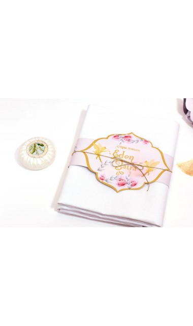 Trusou botez brodat pentru fetite personalizat cu licurici si clopotei, Gradina secreta 9